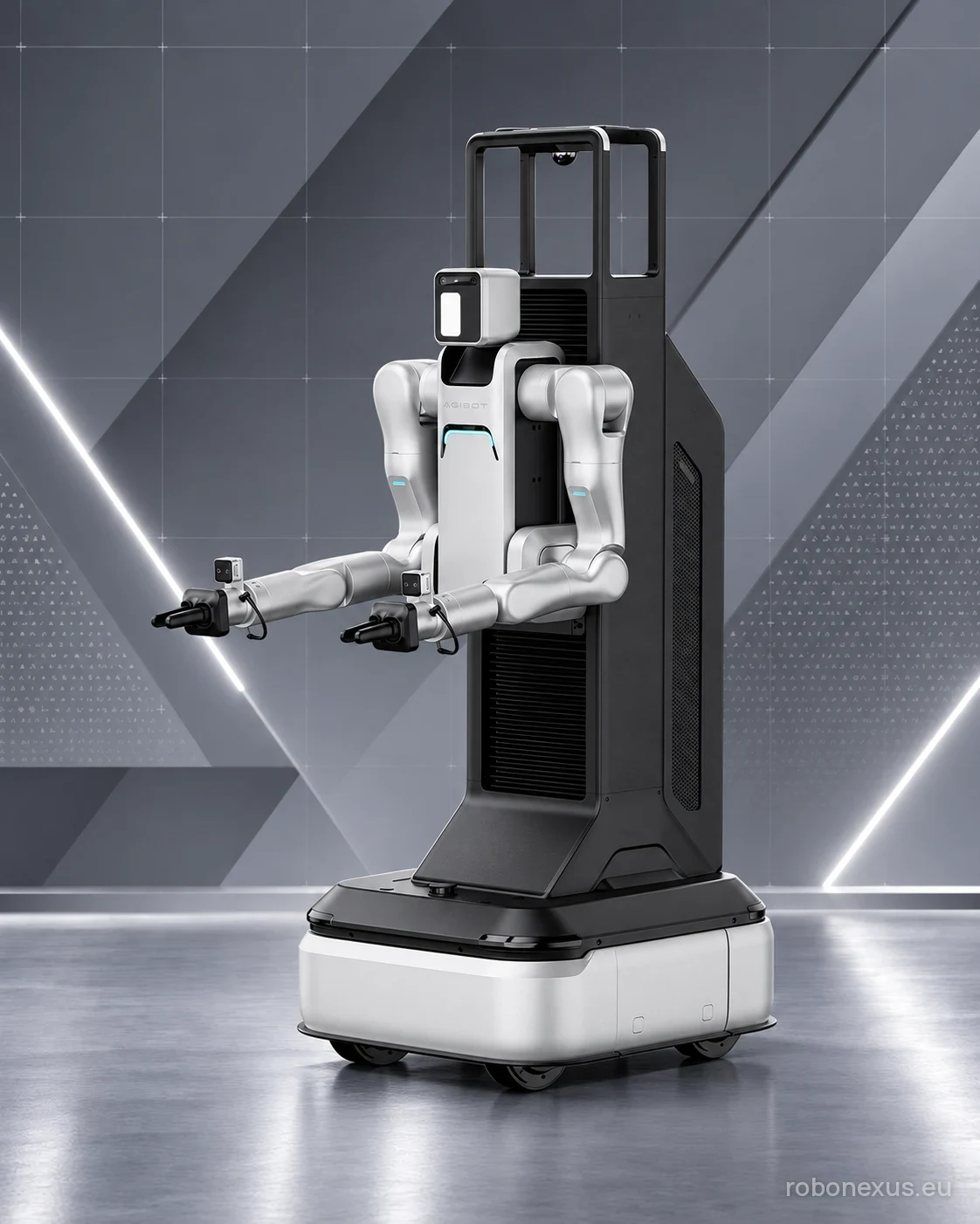 Robot humanoide sobre ruedas AGIBOT A2-W — Robonexus